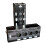 1 Unidade de áUdio XLR de 3 Pinos e 4 Canais e DMX sobre Extensor de Cabo de Rede, Extensor de Sinal de Rede DMX512, Macho 10