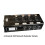 1 Unidade de áUdio XLR de 3 Pinos e 4 Canais e DMX sobre Extensor de Cabo de Rede, Extensor de Sinal de Rede DMX512, Macho 9