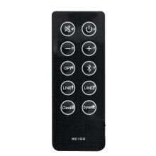 Replace RC10D RC100 Remote Control for  R2000DB Soundbar Powered  Bookshelf Speakers