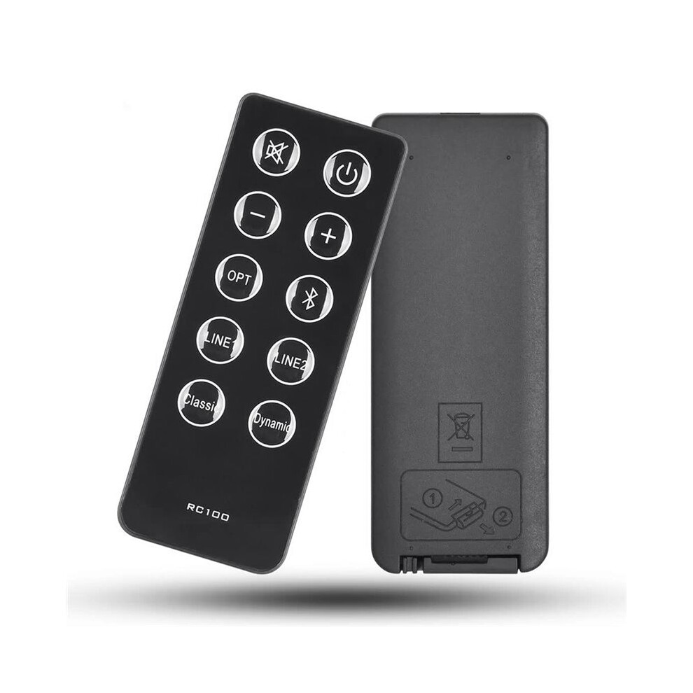 Replace Rc10d Rc100 Remote Control For R2000db Soundbar Powered Bookshelf Speakers 4711201407715