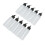 High Temperature Resistance Squeeze Bottle Leak Proof Twist Cap Refillable Dispensing Container Clear PET Plastic Multi Purpose Applicator Bottle 5