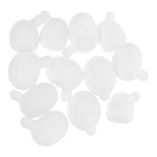 36Szt Wymienne Silikonowe Wkładki Do Bubble Squeeze Ball Białe