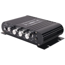 ST-838 HIFI Amplifier 2.1 Channel Car MP3  Amp AUX Input High and Low Bass Adjustment Super Bass 20Wx2+40W Amplifier