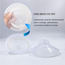 Paint Sprayer Mixing Cup Liner and Cap System for HVLP Spray Guns, Automotive Paint SprayGun 20 Oz (600 Ml) Kit