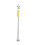 2St Luxe Rvs Dirigent Met Comfortabel Handvat Voor 1