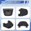 Car Dashboard Central Control Storage Box Cover Accessories for  Cruze 2010-2015 Black 5
