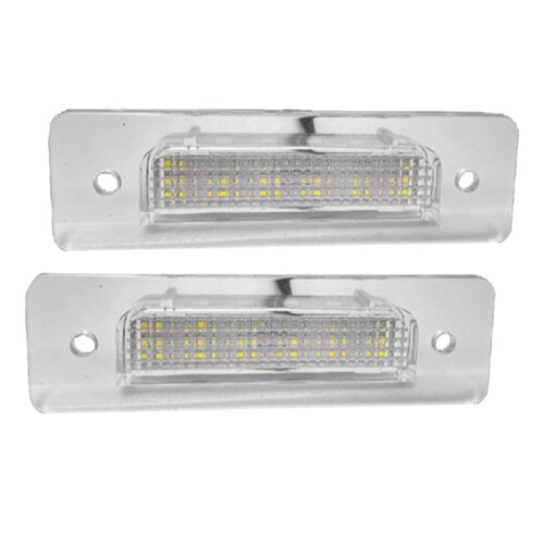 Bil Bak LED-Nummerskyltljus för  E30 E12 E28 E24 E23 E26 BiltillbehöR 63261372766 63261354665 1