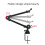 Heavy Duty Microphone Arm Stand Adjustable and Foldable for Studio and Live Performances 5