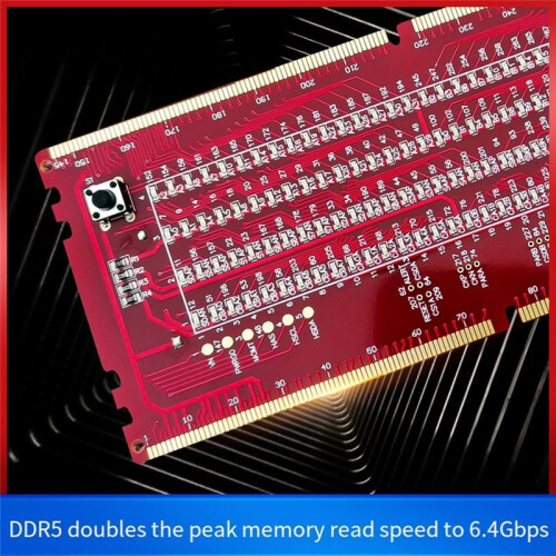 DDR5 Memory Slot Tester Wide Compatibility DDR5 Memory Tester for Memory Computer Repair 2