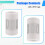100 PCS NFC Tags Sticker with NTAG213 Chip Blank NFC Stickers Adhesive Labels RFID Tags Rewritable 144 Bytes Memory 10