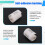 100 PCS NFC Tags Sticker with NTAG213 Chip Blank NFC Stickers Adhesive Labels RFID Tags Rewritable 144 Bytes Memory 9