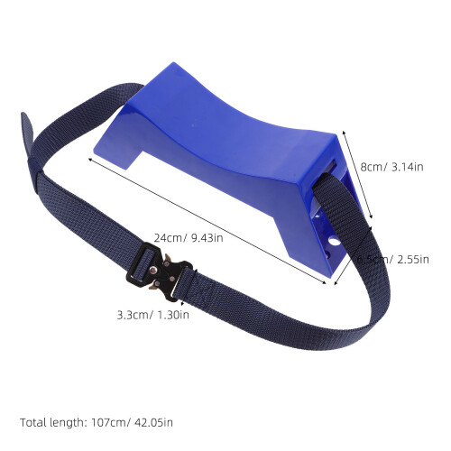 Space-Saving Tank Holder Abs+metal Wall Mount for Home 2