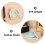 5St Draagbare Mini Make-Up Spatels Van Stevig Rvs Voor Crème En Masker 8