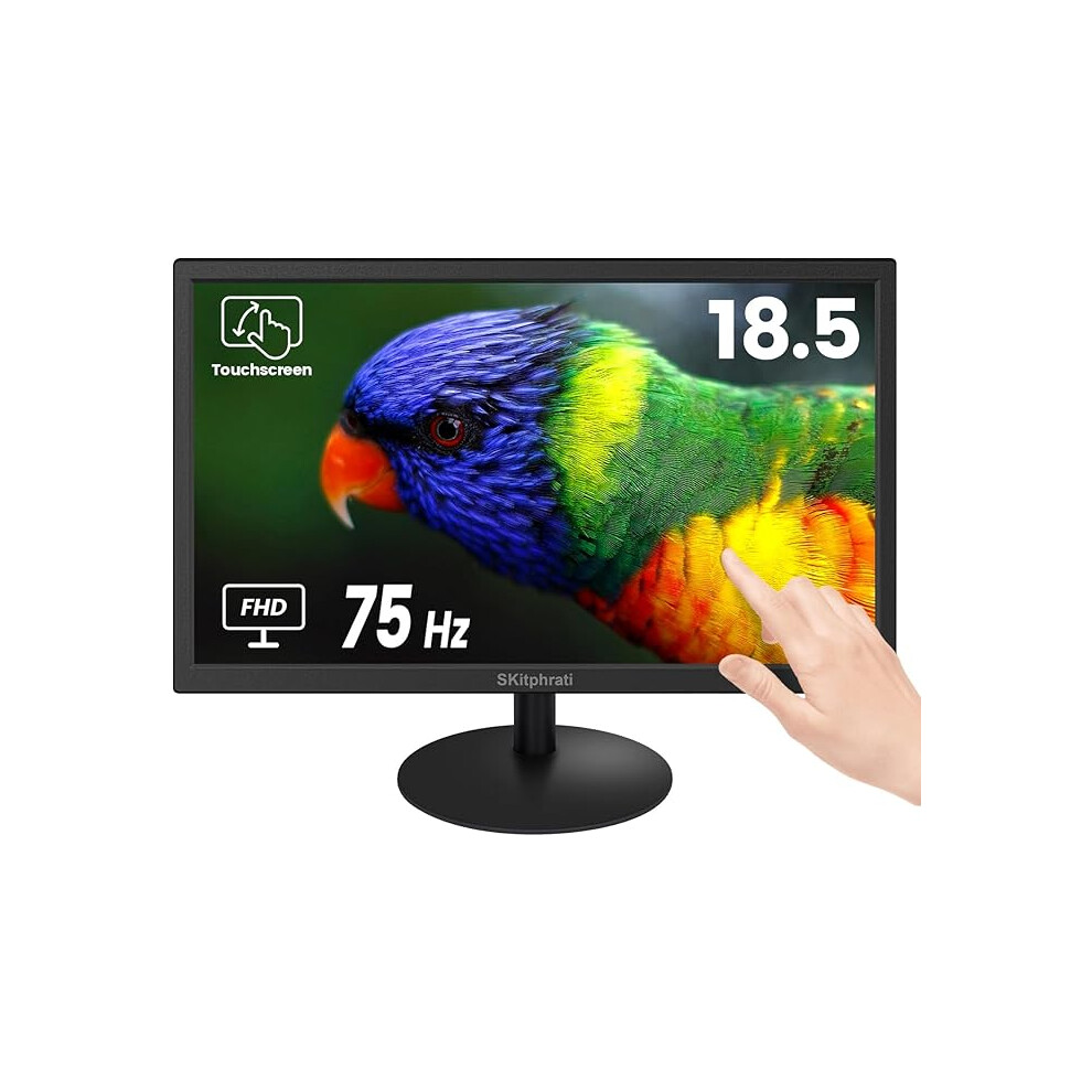18.5 Inch 1366X768 Touchscreen Monitor 10-Point Multi Touch Screen With Hdmi, Vga And Type B Ports, 75Hz, 16:9 Aspect Ratio 168084389739