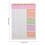 Pink Weekly Schedule Planner Daily Task Checklist Notepad 2