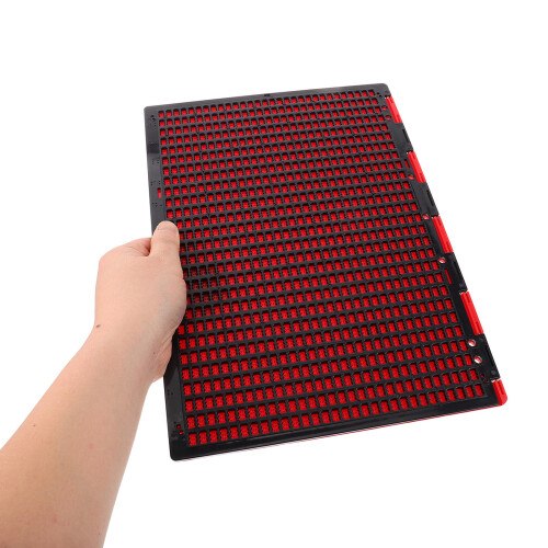 Plastik Braille Mehrfarbig Stabil Für Blinde 2