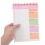 Pink Weekly Schedule Planner Daily Task Checklist Notepad 4
