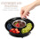 1Set Black Electric Chocolate Melter Machine Plastic Fondue Kit 9