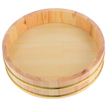 4Pcs Wooden Sushi Rice Mixing Tub Multi Color Elegant Kitchen Bucket