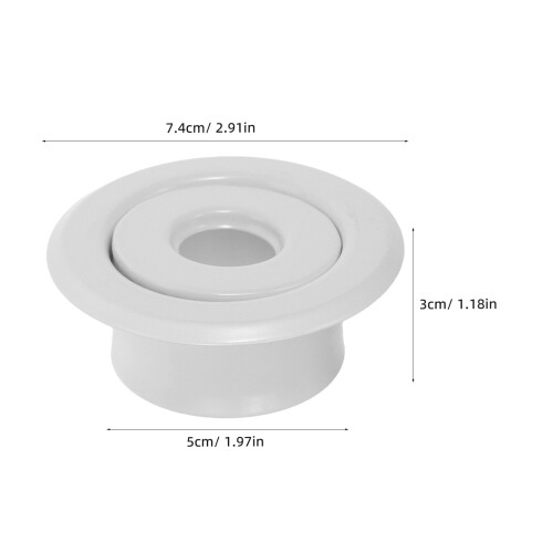2Pièces Cache Tête Extincteur Métal Pour Plafond Décoratif 1