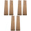 3Sets Wall-Mounted Wooden Vinyl Record Display and Cd Storage Rack 5