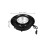 1Set Black Electric Chocolate Melter Machine Plastic Fondue Kit 3