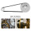 Silver Teeth Timing Pulley Idler for 3D Printer Mechanical Use 6