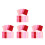 120Pcs Soft Felt Fabric Squares Assorted Colors for DIY Craft Sewing 6