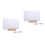 2Sets Erasable Acrylic Message Board with Luminous Base for Office 8