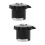 2Pcs Pressure Cooker Exhaust Valves Easy Install Black Replacement 9