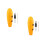 2Sets Beginner Guiro Percussion Instrument Yellow with Clear Sound 10