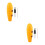 2Sets Beginner Guiro Percussion Instrument Yellow with Clear Sound 7