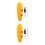 2Sets Beginner Guiro Percussion Instrument Yellow with Clear Sound 6