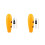 2Sets Beginner Guiro Percussion Instrument Yellow with Clear Sound 9
