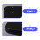 Black PU Folding Walker Seat Cushion Shock Absorbing Pad 7