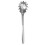 5Pcs Stainless Steel Noodle Strainer Silver Pasta Spoon 1