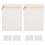 2St Canvas Met - Antislip Binnenvak Wit 1