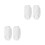 2Paren Beschermende Kinderarmhoezen Polyester Elastisch Wit 3