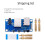 For Orange Pi Zero 2 W Expansion Board Interface Board 100M Network Port+USB 2.0+Analog Audio and Video Interface 9