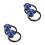 2Paires Embouts Fourche Protection Cadre Compatible Multiple 10