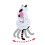 White-Cat Pendulum Wall Clock,Cat Clock,Cat Clock with Moving Tail,Cat Swinging,Whimsical Funny Wall Clocks 4