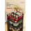Rotating Storage Rack with Wheels Multi Layer Shelf For Kitchen, Bathroom And Living Room Organization 2