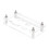 For Raspberry Pi RP2040-PiZero Transparent Acrylic Case, Acrylic Protective Shells Case Accessories 1
