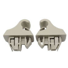2 Stuks Beige Zonneklep Haak Houder Clip MR779704 MR779705 voor Montero MK3 Pajero 2000-2006 Zonneklep Hanger Haak