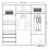 MN Furniture Modern Triple Mirrored Sliding Wardrobes Walnut 250cm 4