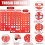 Thread Checker, 42 Nut and Bolt Thread Checker, Bolt Size and Thread Gauge, Bolt and Nut Identifier Gauge 2