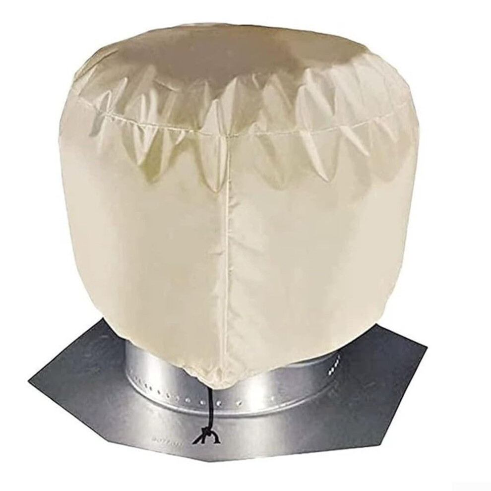 Waterproof Heavy Duty Turbine Roof Vent Cover Oxford Cloth Protector Fits 12' And 20' 9169991278025