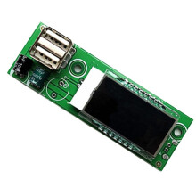 Acid Lithium Battery Voltmeter Battery Capacity Tester LCD Digital Voltage Tester Module USB Battery Level Indicator