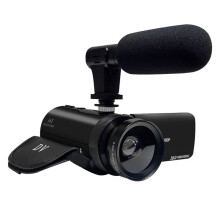 DV Video Recorder Camcorder Audio Recording with Microphone Digital Zoom Video Camera Machine for Recording Vlogs (EU)