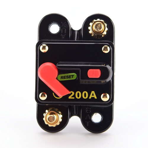 Waterproof Manual Reset Circuit Breaker 200A 12V
